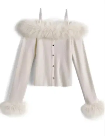 GRL 퍼 오프숄더 니트탑[tu1774]