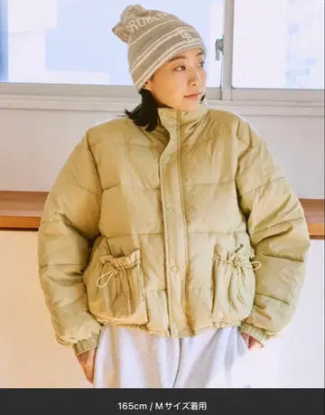 BROKEN BASE 다운 자켓 충전솜 블루종