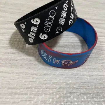 aiko 러버 밴드 세트 (블랙, 파랑, 빨간색)