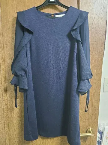 abc une face 원피스 네이비 포멀