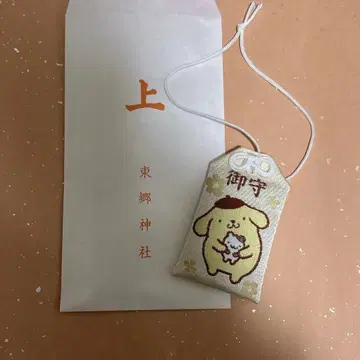 도고 신사 폼폼푸딩 부적 산리오 미사용 새상품