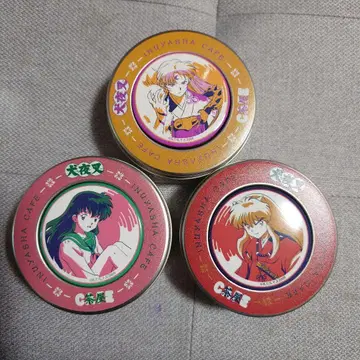 이누야샤 카페 마그넷 캔 메모 이누야샤, 셋쇼마루, 카고메 3종 세트