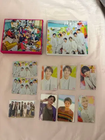 FAM CD와 포토 카드 세트