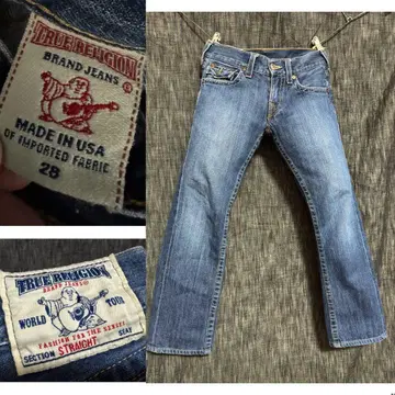 TRUE RELIGION 프리미엄 데님 청바지 Y2K 00's USA