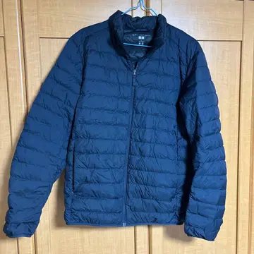유니클로 울트라 라이트 다운 네이비 다운 자켓