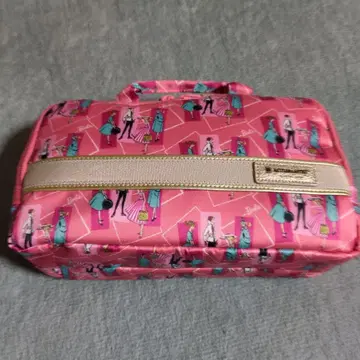 아티잔 앤 아티스트 바비 프린트 파우치 핑크