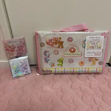 더피 프렌즈 돗자리와 메모 세트