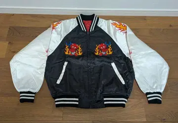 90s GREAT RED HOT 스카잔 사이즈 프리