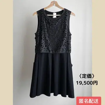 원피스 블랙 무릎 기장 사이즈 38