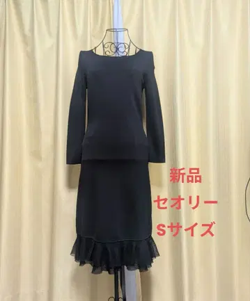 [ 새상품 ] 띠어리 원피스/블랙 S사이즈