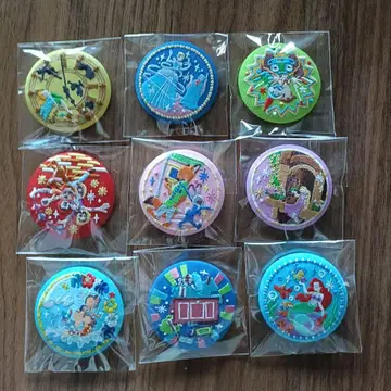 디즈니 캔뱃지 9개 세트