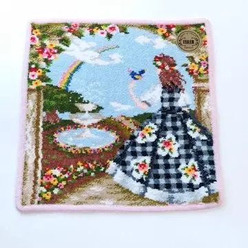 페일러 에스쁘아 가든 미사용 새상품 손수건 레어 귀중 FEILER