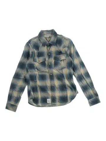 OF THE NEIGE STYLE 긴팔 셔츠 체크 셔츠