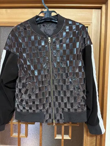 Ritmo 체크 무늬 브라운 자켓