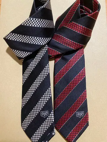 가면라이더 40th 타치바나 레이싱 클럽 디자인 넥타이 레드x블랙+