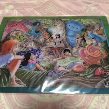 원피스 전시회 책받침 2개 세트