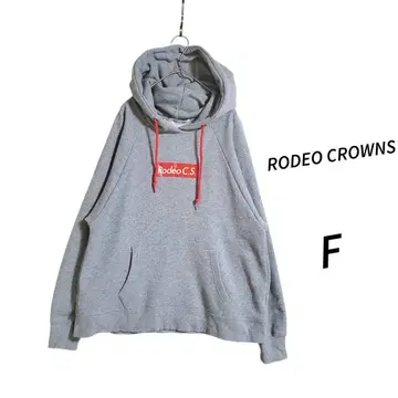 로데오 크라운 그레이 후드티 풀오버 F 캐주얼