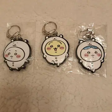 치이카와 나가노의 곰 러버 키링 3종