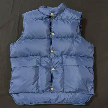 80s L.L.Bean 다운 베스트 네이비 LARGE