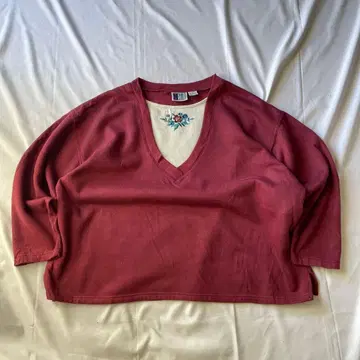 레어 00s 맨투맨 트레이닝복 레트로 그런지 Y2K 자수 구제 의류