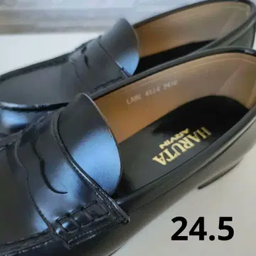 새상품급 HARUTA ARVIN 로퍼 코인 로퍼 블랙