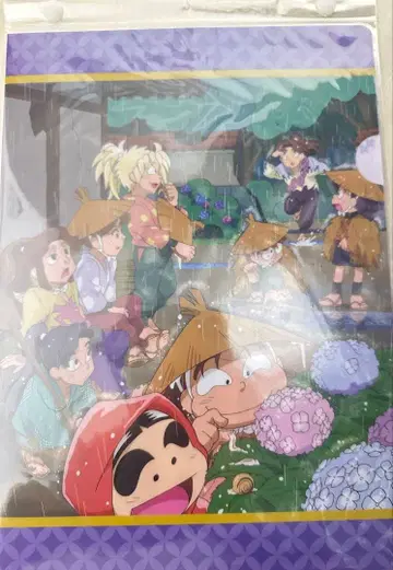 닌타마 란타로 클리어 파일 4장 세트