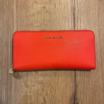 MICHAEL KORS 오렌지 장지갑