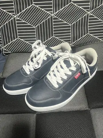 미사용 새상품 EDWIN 에드윈 남성용 로우컷 경량 스니커즈 25.0cm