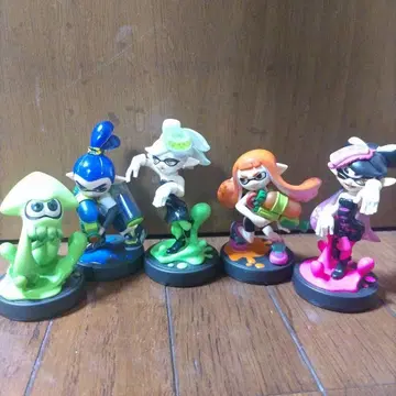 스프라툰 amiibo 5체 세트