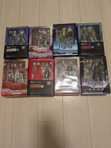 figma fate 피규어 8체 세트