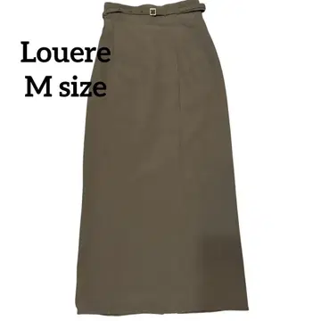 Louere 브라운 타이트 스커트 M