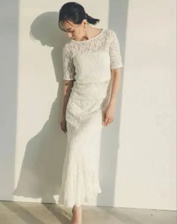 anuans 슈링크 레이스 벌룬 스커트