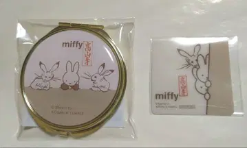 미피 조수기화 콜라보 컴팩트 거울 클리어 책갈피