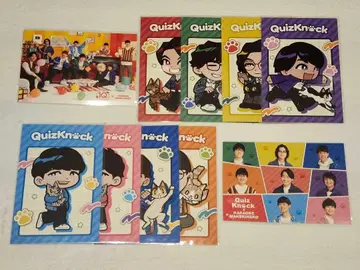 [ 즉시 구매 가능 ] QuizKnock 퀴즈노크 마네키네코 엽서 10점