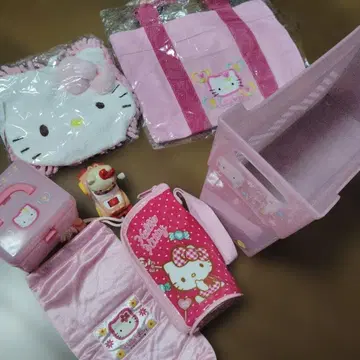Hello Kitty 캐릭터 굿즈 세트 산리오 헬로키티