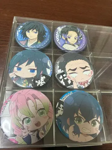 귀멸의 칼날 하트 업 캔뱃지