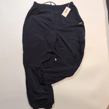 FARAH 네이비 나일론 조거 팬츠