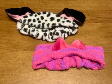 디즈니 귀 달린 머리띠 2개 세트