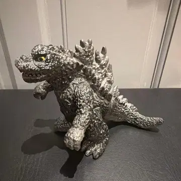 소프트 비닐 고질라 피규어 발 모양 포함