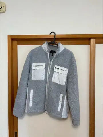 NASA 플리스 자켓 그레이