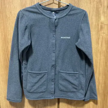 mont-bell 긴팔 가디건 S 그레이