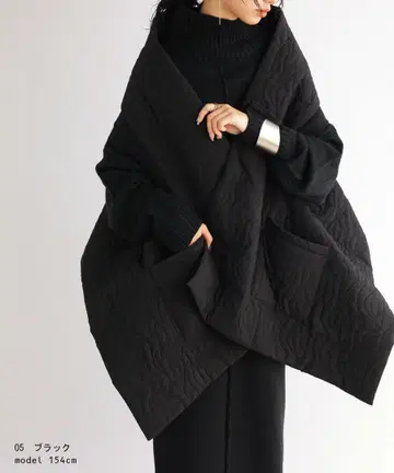 antiqua 베스트 지레 피치스킨 퀼팅 롱 기장 베스트 여성용