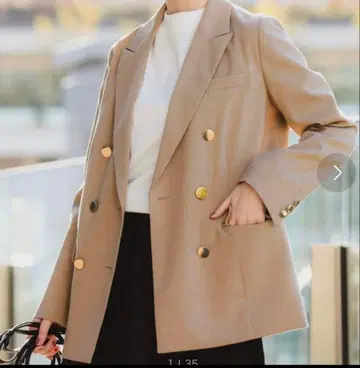 비밍 바이 빔즈 더블 브레스트 자켓 테일러드 자켓 S