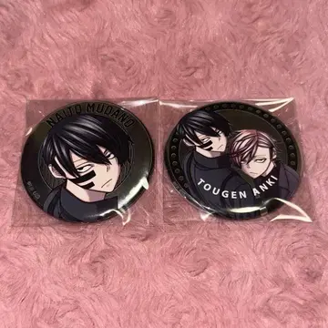 도겐안키 파보테리아 무타노 무진 오이란자카 쿄야 메탈 캔뱃지