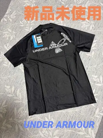 UNDER ARMOUR 블랙 골프 셔츠 L 사이즈 미사용 새상품