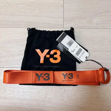 [ 미사용 새상품 ] Y-3 로고 벨트