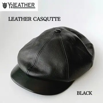 Y 2 LEATHER 스테아 헌팅 캡 블랙