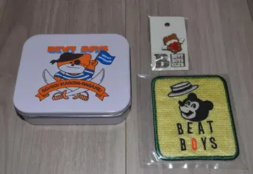 THE ALFEE BEAT BOYS 굿즈 세트 (캔, 핀 배지, 와펜)