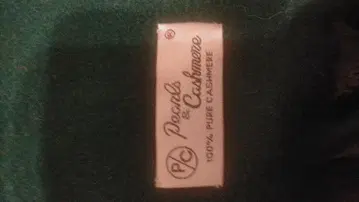 캐시미어 100% 그린 머플러