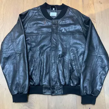 [ 고품질 단종 ] 유즈드 가죽 더비 자켓 유즈드 사이즈 1 천연 가죽